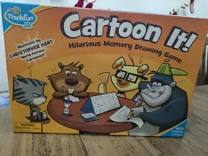 SEALED Thinkfun Jr - Cartoon It! Hilarious Memory Drawing Game - Picture 1 of 3