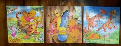 Puzzle Winnie the Pooh 3 in 1 Ravensburger,  49 pezzi, dai 5 anni - Immagine 1 di 3