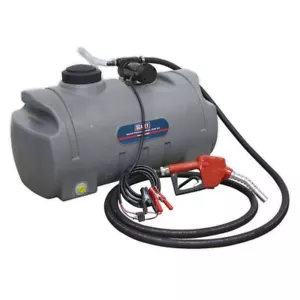Sealey D100T Portable Diesel Tank 100L 12V Electric Pump - Picture 1 of 4