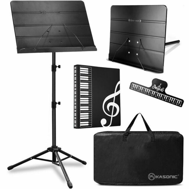 Suporte de Partitura Dobrável, Mesa de Mesa, Suporte de Música