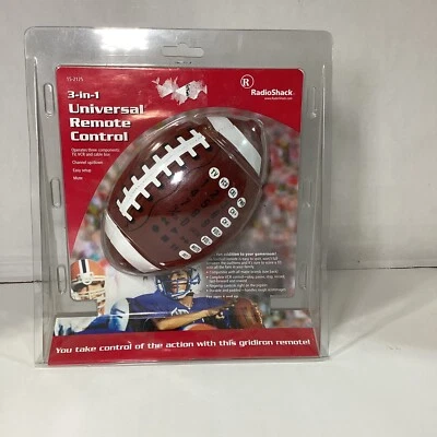 Vintage Remote  Control, Radio Shack 3 in 1 Universal  Football  Collectible  - Image 1 of 2