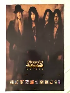 Ozzy Osbourne 1991 Promo Poster On Tour Zakk Wylde Album Catalog Black Sabbath - Picture 1 of 1