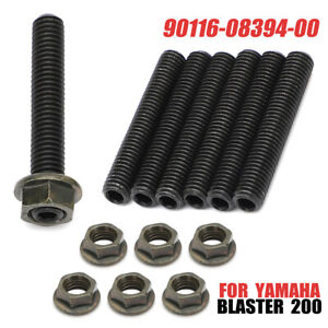 For Yamaha Blaster Cylinder Head Studs Kit HD Head Maxlock Bolt Nut YFS200 88-06