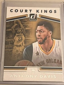 2017-18 DONRUSS  COURT KINGS, ANTHONY DAVIS, #22, NEAR MINT
