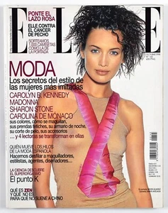 ELLE Spain Magazine No.145 October 1998 - NIEVES ALVAREZ, ESTELLA WARREN - Picture 1 of 9