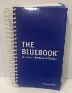 Bluebook Uniform System of Citation by Author - Picture 1 of 1
