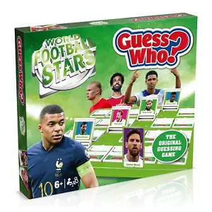 Guess Who World Football Stars Green Guessing Game - Picture 1 of 5