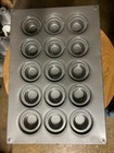 Large Crown Muffin Pan Chicago Metallic (Ecko/Glaco) 15 on