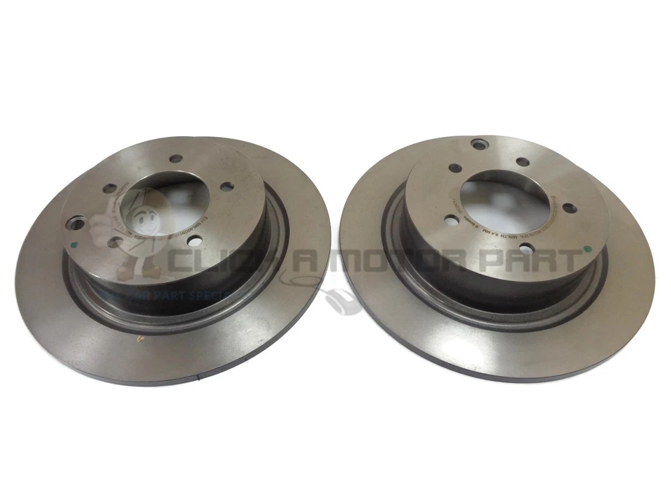 Rear 2 Brake Discs Set For Mitsubishi ASX 2010 To July 2012 - Image 1 of 1