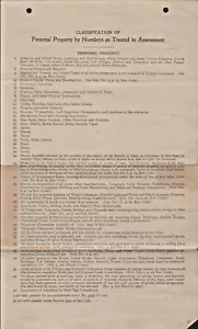 VNTG ANTICO Valutazione proprietà 1908 #509 East Highlands firmato 12/27/1907 - Foto 1 di 2
