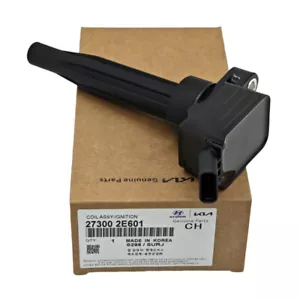 GENUINE Ignition Coil for Hyundai Sonata Elantra KonaKia Forte 2.0L 27300-2E601 - Picture 1 of 10