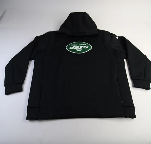 New York Jets Nike Therma-FIT Sweatshirt Men's Black New Cover