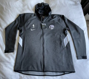 NEU MIT ETIKETT NIKE GOLDEN STATE WARRIORS PLAYER ISSUE THERMA HOODIE GRÖSSE 2XLT AV0811-032 PE - Bild 1 von 9