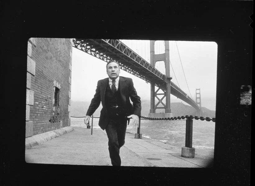 Negativo High Anxiety 1977 Mel Brooks funciona puente Golden Gate de colección estudio 4x5 Foto 1 de 1