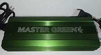 Master Green 1000 Watt Grow Light Ballast Dimmable 1000w Works Great! #902519 - Image 1 of 4