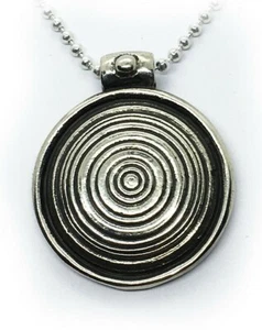 Sterling Silver Shield Pendant  - Picture 1 of 2