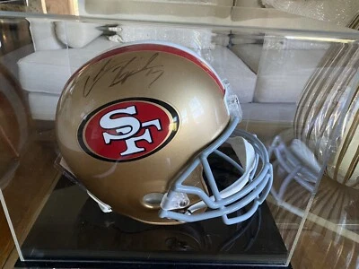 San Francisco 49’rs Colin Kaepernick Replica Full Size Autographed Helmet. PSA - Image 1 of 4