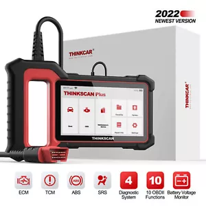 ThinkScan Plus S5 coche profesional OBD2 dispositivo de diagnóstico lector herramienta escáner SRS OBD - Imagen 1 de 12
