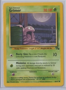 Pokémon 1999 Englisch Fossil Grimer 48/62 Mint Never Played Rare #2 - Bild 1 von 1