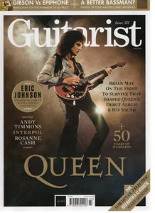Guitarist Magazine March 2025 Queen Brian May Rosanne Cash Interpol - Picture 1 of 2