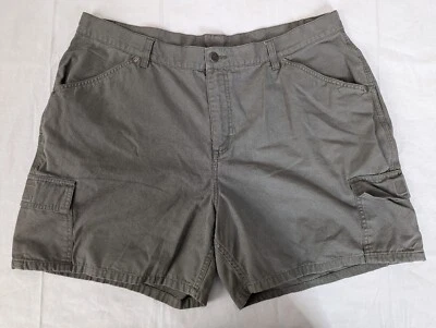 Pantalones Cortos Vaqueros De Colección RIDERS by Lee Para Mujer Talla 20 WM Verde Carga Tiro Alto S4W Foto 1 de 4