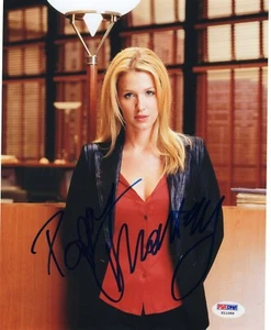 Foto autógrafa inolvidable de Poppy Montgomery 8x10 PSA ADN certificado de autenticidad xa-30 - Imagen 1 de 2