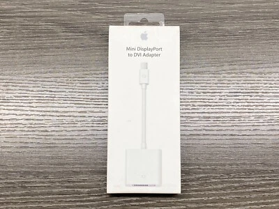 NEW SEALED BOX Apple Mini DisplayPort to DVI Adapter Cable MB570LL/B A1305 - Image 1 of 4