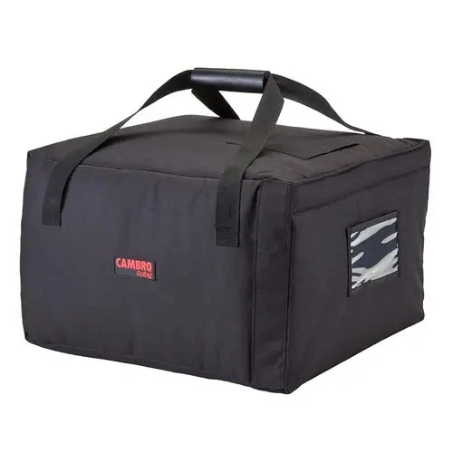 Cambro - GBP518110 - 5-Box Black GoBag 18 in Pizza Delivery Bag