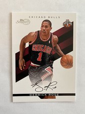 2008-09 Topps Signature Derrick Rose Facsimile Signatures /289 #TS-DR Rookie RC