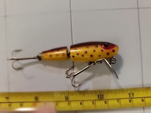VINTAGE WRIGHT & MCGILL MIRACLE MINNOW FISHING LURE DOTS