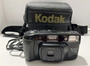 Fuji DL-190 ZOOM Date 35MM Film Camera 38-60MM AF Zoom Camera (Works Great!!) - Picture 1 of 20