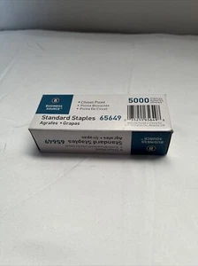 65649 Standard Heftklammern, Meißelspitze, 210 Streifen, 5000/BX, SR - Bild 1 von 2