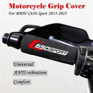 For BMW C650 Sport Motorcycle Grip Shockproof Non-Slip Handlebar Grips - Picture 1 of 13