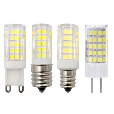 10Pcs Dimmable Ceramics Mini LED Corn Bulbs G4 G9 E11 E14 E17 BA15D Lamps FS UK - Image 1 of 4