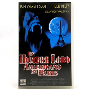 UN HOMBRE LOBO AMERICANO EN PARIS Anthony Waller HORROR COMEDIA NEGRA TERROR VHS - Imagen 1 de 2