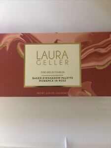 Laura Geller The Delectables Baked Eyeshadow Palette Romance In Rose New In Box