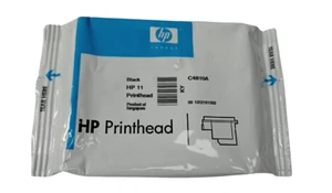 Głowica drukująca HP 11 czarna C4810A głowica drukująca czarna oryginalna C4810 500 510 800 - Zdjęcie 1 z 1