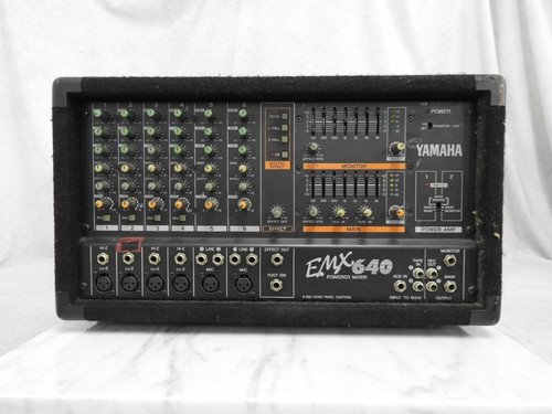 Yamaha EMX640 アナログミキサー【中古品】 Yamaha Emx640 All In One | eBay