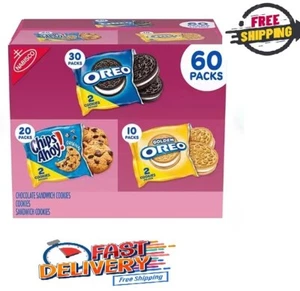 Nabisco Sweet Treats Variety Pack, 60 pk. FREE SHIPPING - Picture 1 of 9