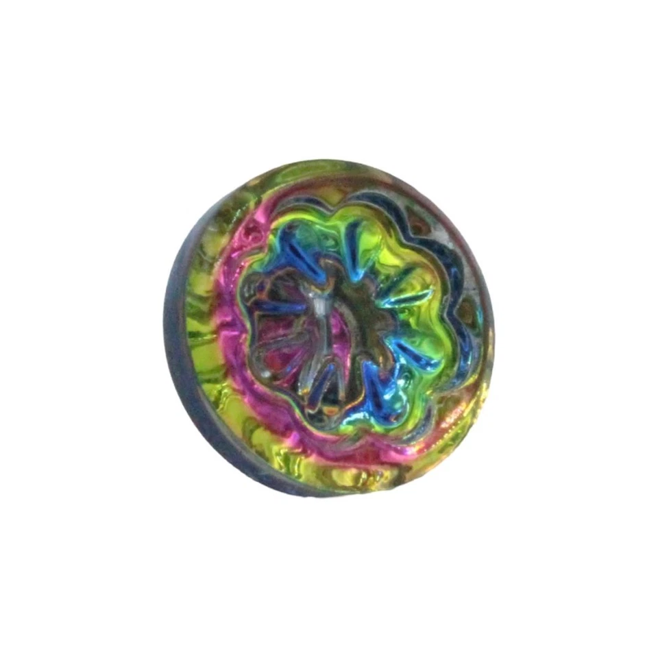 Swarovski 3320/4 - Crystal Button / Shank - 10mm - 6pcs per pack - Vintage - Image 1 of 1