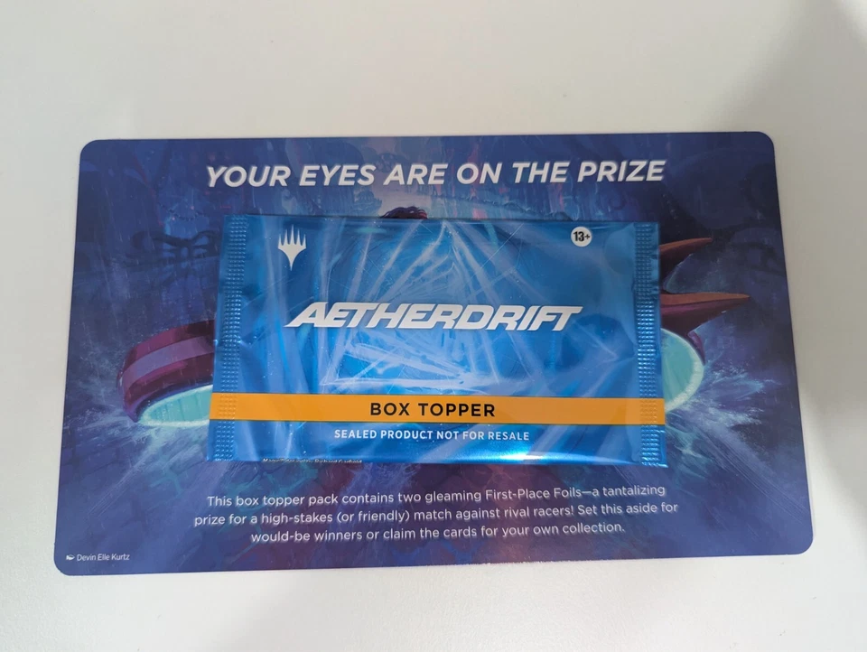 MTG Magic the Gathering Aetherdrift Box Topper Sealed - Image 1 of 1
