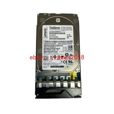 Lenovo 00LA878 4XB0G88737 1.8TB 10K 12G 2.5'' SAS RD650 RD450 HDD Hard Drive - Image 1 of 2
