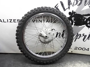 1972 Suzuki TC 90 TC90 Blazer Complete Front Wheel 2846 - Picture 1 of 17