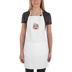 The Grill Master Embroidered Apron - Picture 1 of 5
