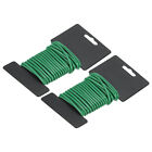 2Pcs 32.8ft/10M Twist Ties PE Garden Plant Ties with Cutter for Gardening, Green
