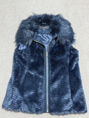Chaleco Marc New York de piel sintética para mujer XS cremallera frontal chaqueta sin mangas Andrew Marc Foto 1 de 4
