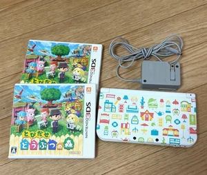 New Nintendo 3DS XL Animal Crossing Happy Home Designer Pack Tested w/ Software - Picture 1 of 13