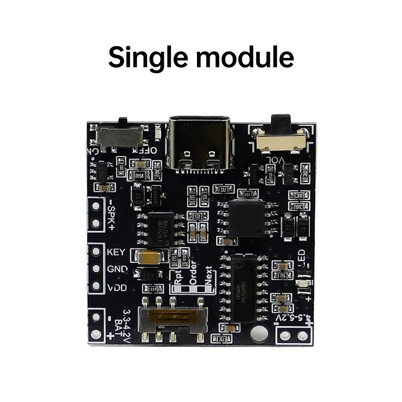 MP3 Sprachmodul Musik Abspielgerät Geschenk Kreativ Weihnachtsgeburtstag - Bild 1 von 1