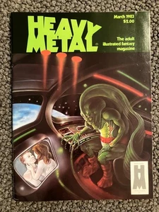 HEAVY METAL MAGAZINE, MARCH 1983, HM COMMUNICATIONS / - Picture 1 of 5