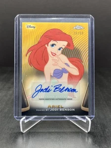 2025 Topps Chrome Disney Jodi Benson as Ariel Actor Auto Gold Refractor 28/50 - Bild 1 von 5